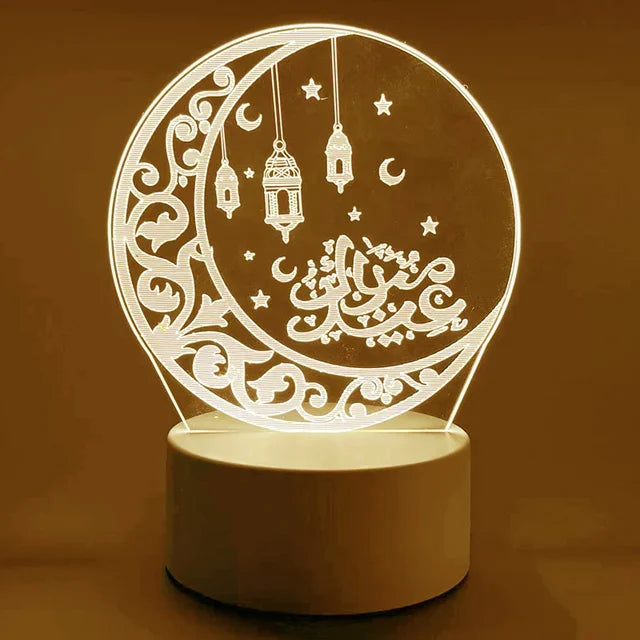 Eid Mubarak Decorative Lamp